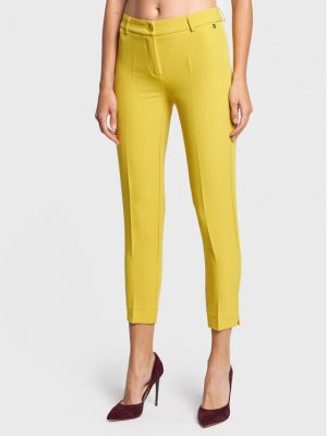 Maryley Chino kalhoty 22IB52Z/41OC Žlutá Regular Fit