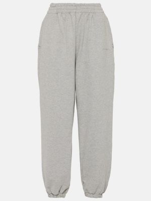 Pantaloni tuta di cotone in jersey The Mannei grigio