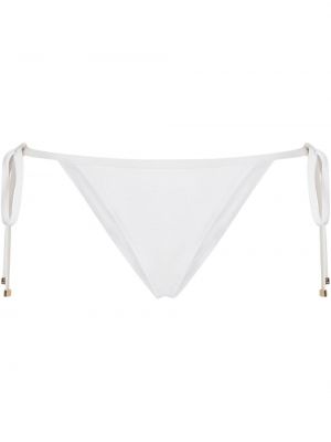 Bikini de cintura baja Dolce & Gabbana blanco