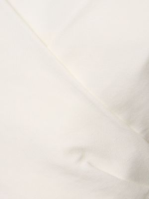Sukienka midi bez rękawów Brunello Cucinelli biała