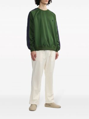 Siuvinėtas džemperis Needles žalia