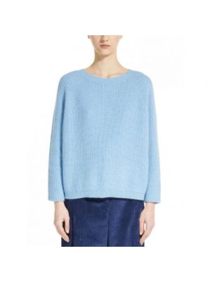 Sweter Max Mara niebieski