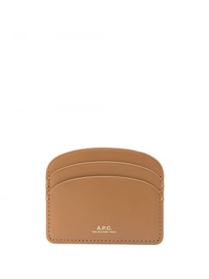 Kožená peňaženka A.p.c.