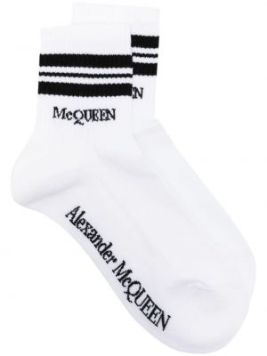 Socken mit stickerei Alexander Mcqueen