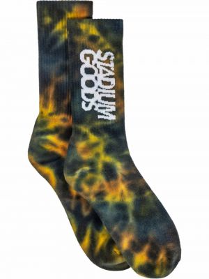 Tie-dye kojines Stadium Goods® žalia