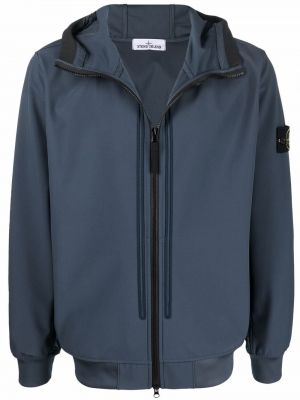 Zip lett jakke Stone Island blå