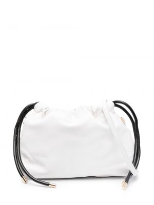 Bőr crossbody táska N°21 fehér