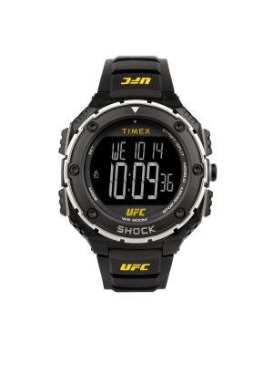 Oversized hodinky Timex černé