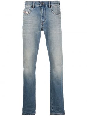 Slank stretch jeans Diesel blå