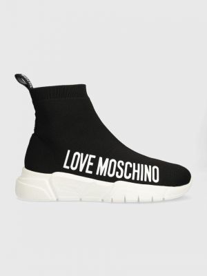 Кроссовки Love Moschino черные