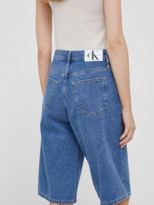 Magas derekú farmer rövidnadrág Calvin Klein Jeans