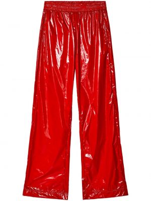 Pantaloni cu croială lejeră Walter Van Beirendonck roșu