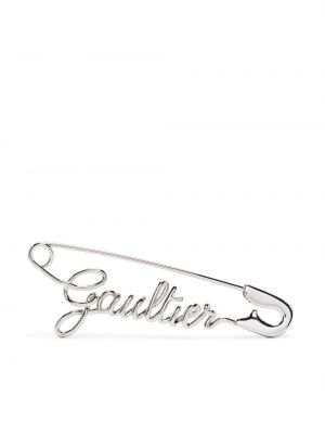 Broška Jean Paul Gaultier srebrna