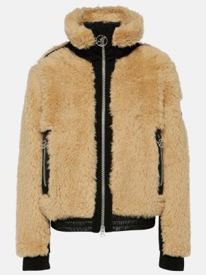 Pamučna vunena skijaška jakna Toni Sailer smeđa