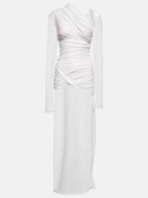 Sukienka midi tiulowe Jacquemus - biały
