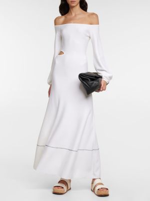 Sukienka midi Gabriela Hearst biała