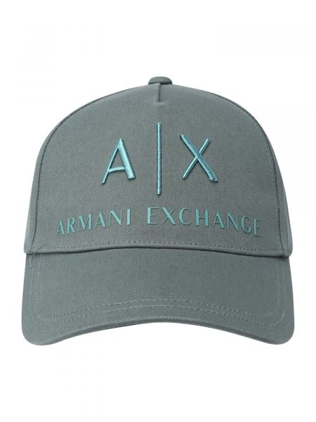 Cappello con visiera Armani Exchange verde