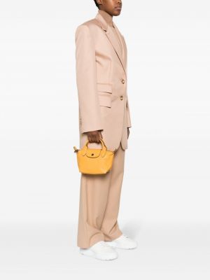 Leder shopper handtasche Longchamp