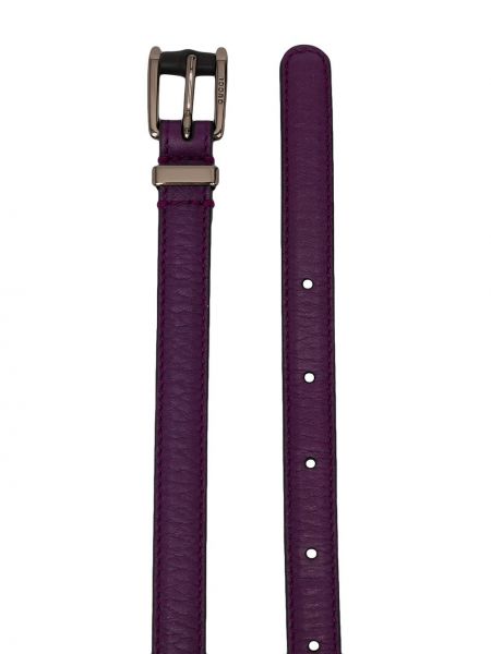 Cinturón con hebilla Gucci violeta