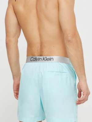 Szorty Calvin Klein niebieskie