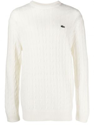 Sweter Lacoste biały