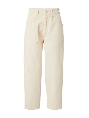 Vlnené džínsy Mazine biela