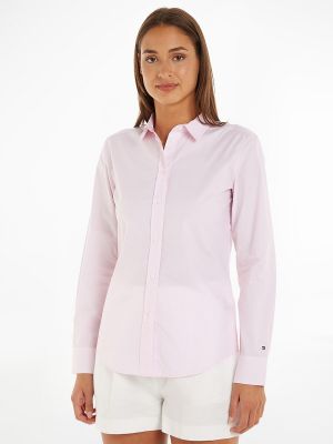 Camisa manga larga Tommy Hilfiger rosa