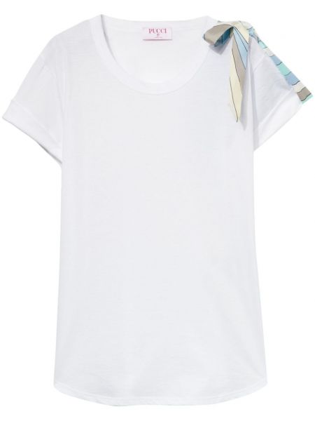 T-shirt Pucci hvid