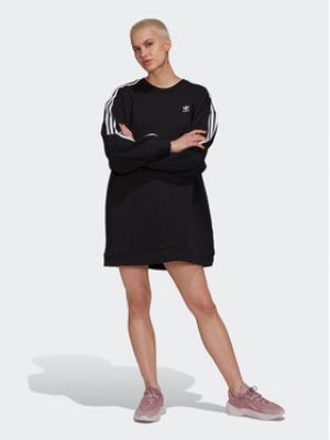 Robe en tricot large Adidas noir