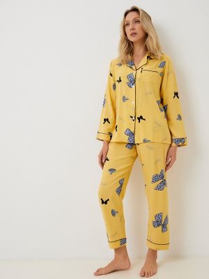 Пижама Denote желтая