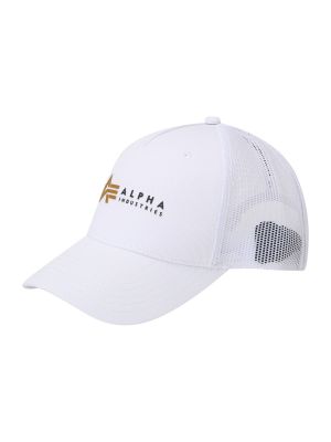 Καπέλο Alpha Industries λευκό