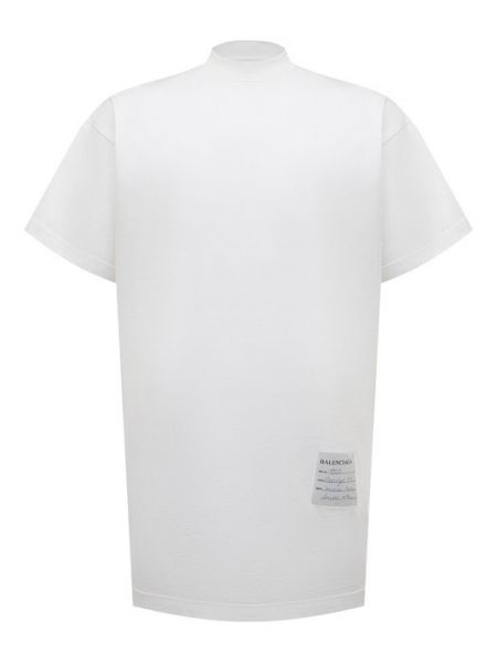 Хлопковая футболка Balenciaga белая