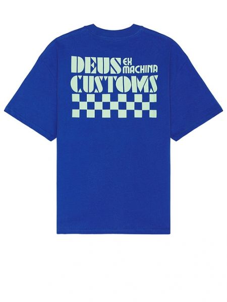 Hemd Deus Ex Machina blau