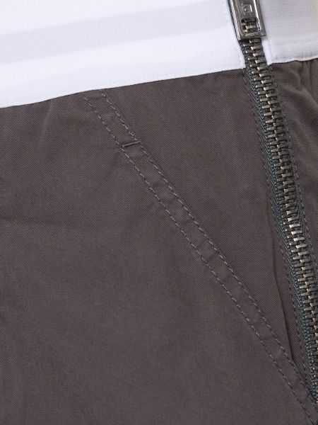 Pantalones cortos cargo de algodón Alexander Wang negro