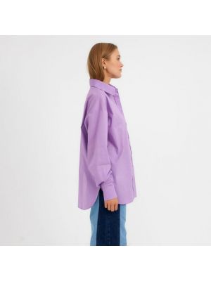 Рубашка Minaku фиолетовая