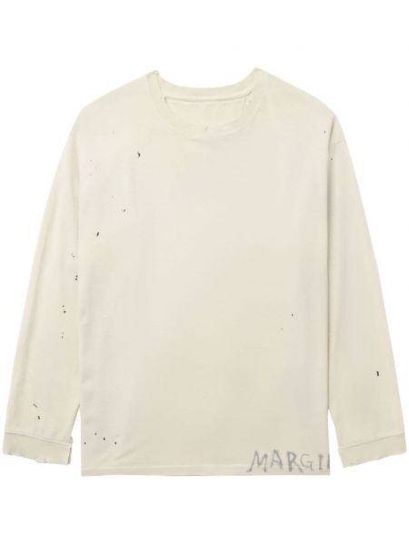 Top Maison Margiela hvid