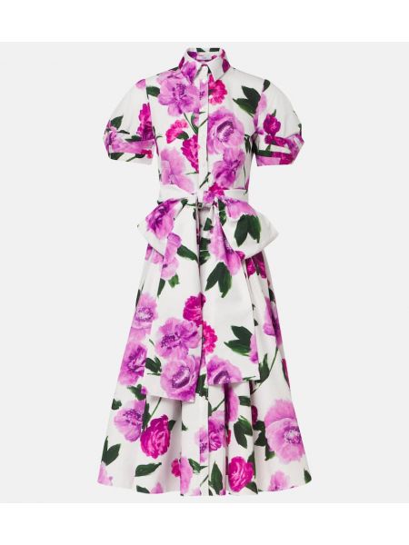 Floral bomull dress Erdem