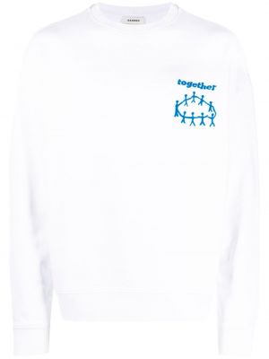 Sweatshirt aus baumwoll mit print Sandro