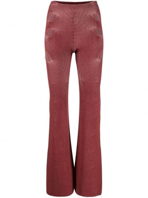 Pantaloni Dion Lee rosso