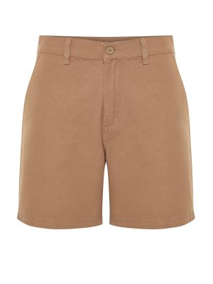Bermuda kratke hlače Trendyol rjava