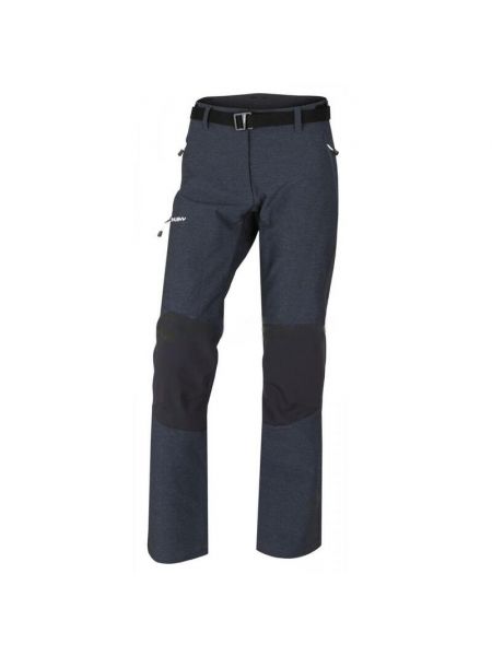 Уличные брюки женские Klass L - походные брюки софтшелл с стрейчем - HUSKY, grau серые