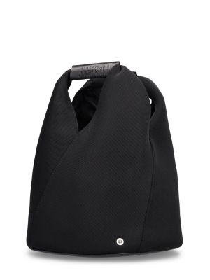 Τσάντα από διχτυωτό Mm6 Maison Margiela μαύρο