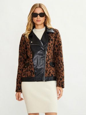 Демисезонная куртка Electrastyle коричневая