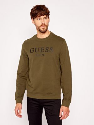 Džemperis slim fit Guess žalia