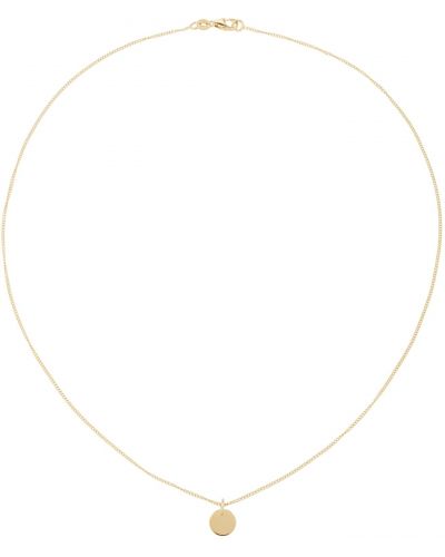Strieborný náhrdelník Elli zlatá