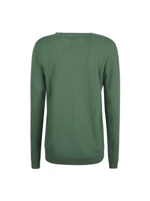 Sweter z okrągłym dekoltem A.p.c. zielony