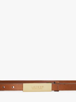 Кожаный ремень с пряжкой Ralph Lauren