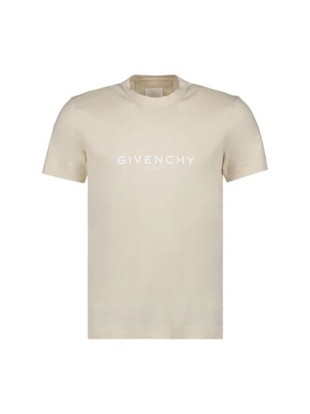 T-shirt mit print mit rundem ausschnitt Givenchy beige