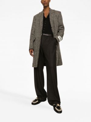 Kabát Dolce & Gabbana šedý
