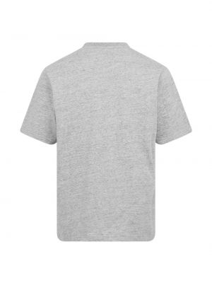 T-shirt mit taschen Supreme grau